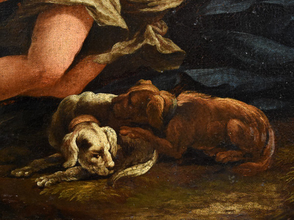Le Repos De Diane, Guillaume Courtois Dit "il Borgognone" (Saint Hippolyte 1626 - Rom 1679)