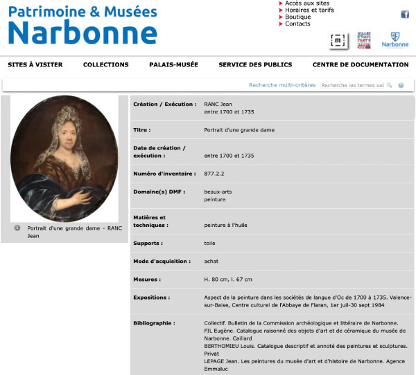 Portrait d'Une Grande Dame, Jean Ranc (Montpellier 1674 - 1735 Madrid) Attribué à