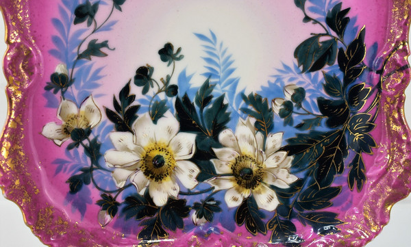 Limoges Porcelain Dish. Late Nineteenth