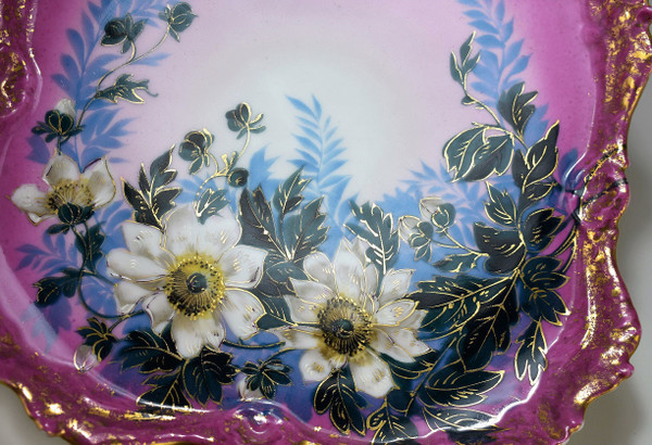 Limoges Porcelain Dish. Late Nineteenth