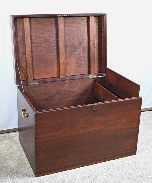 Importante Baule in Teak - Fine XIX Secolo