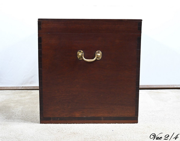 Importante Baule in Teak - Fine XIX Secolo