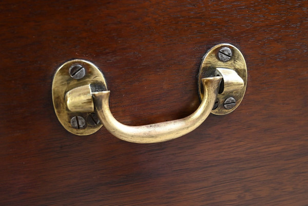 Importante Baule in Teak - Fine XIX Secolo