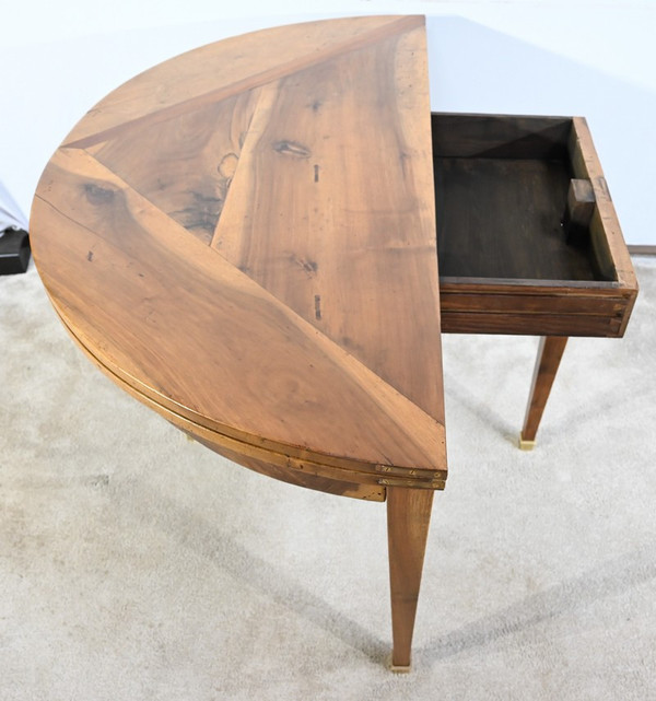 Table Console de Propriété en Noyer, époque Directoire – 1810