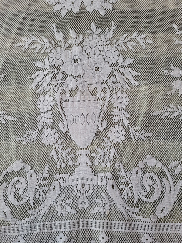 Small lace tablecloth circa 1900