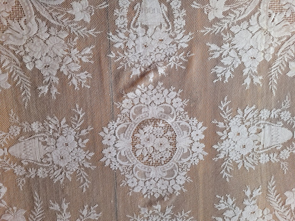 Small lace tablecloth circa 1900
