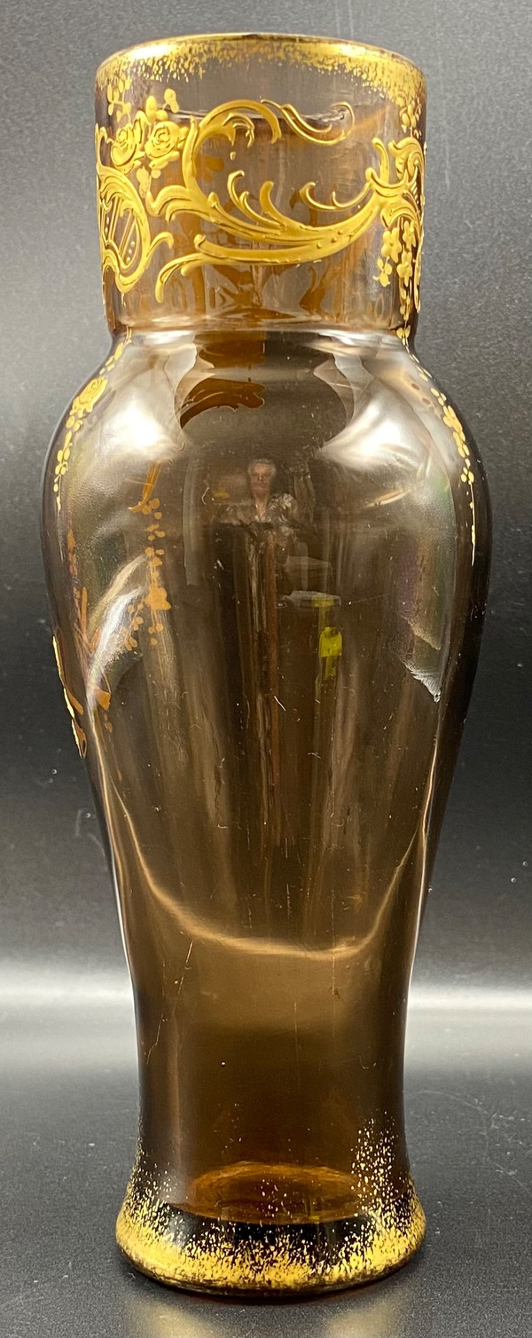 SAINT LOUIS CRYSTAL VASE