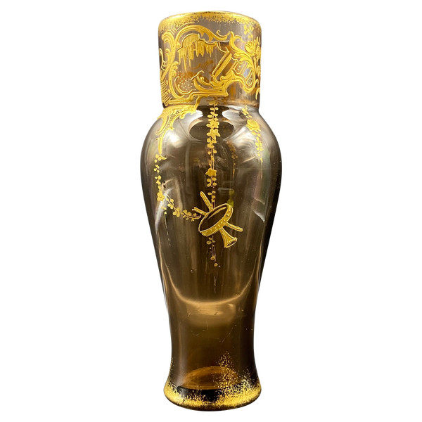 SAINT LOUIS CRYSTAL VASE