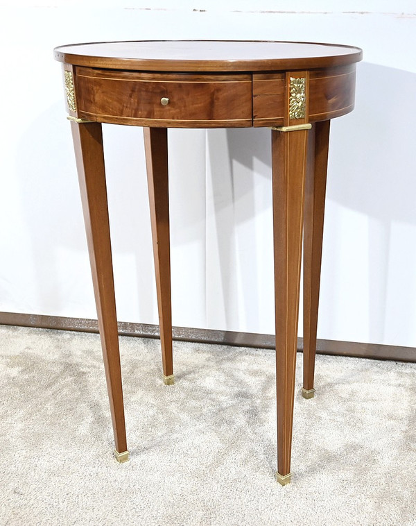 Guéridon en Acajou Clair goût Louis XVI / Directoire – Fin XIXe