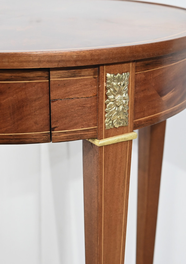Guéridon en Acajou Clair goût Louis XVI / Directoire – Fin XIXe