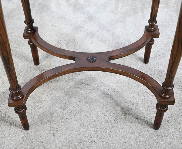 Petite Table en Marqueterie, goût Louis XVI – Fin XIXe