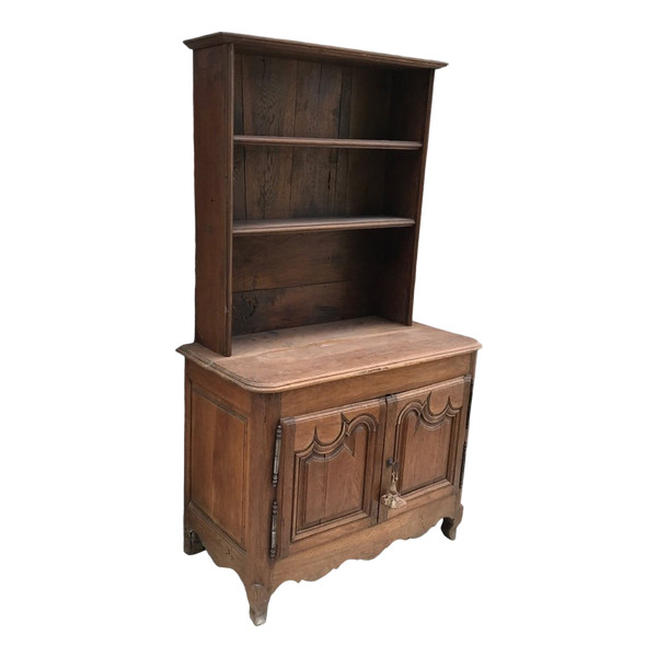 18th century Louis XV small oak cabinet