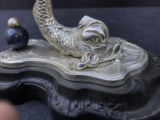 Dauphin Silver Bronze Mail Clip for Letter and Writing