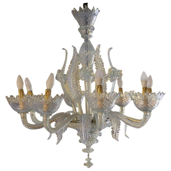 Murano chandelier, Venetian glass, early 20th century