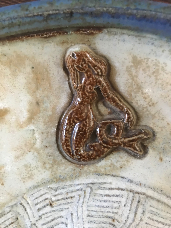 Roger Guérin (1896-1954), plat aux sirènes.