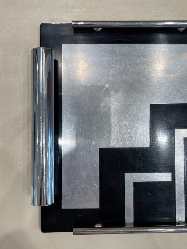 Rectangular tray, Bauhaus, circa 1930