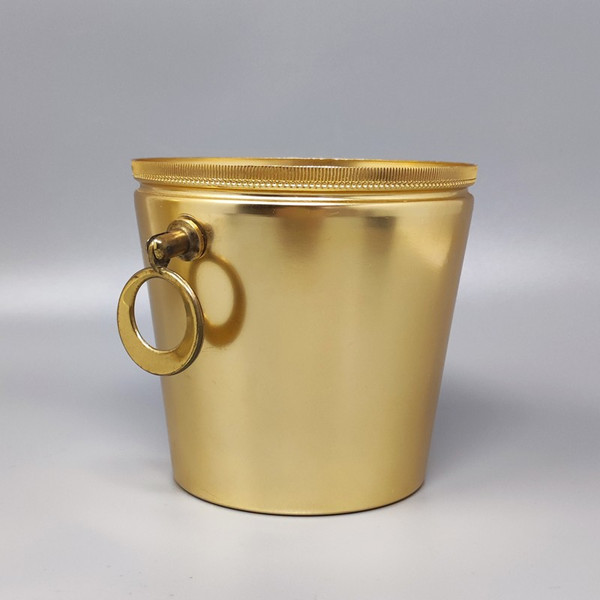 1960 Beautiful cocktail shaker with aluminum ice bucket. Made in Italy