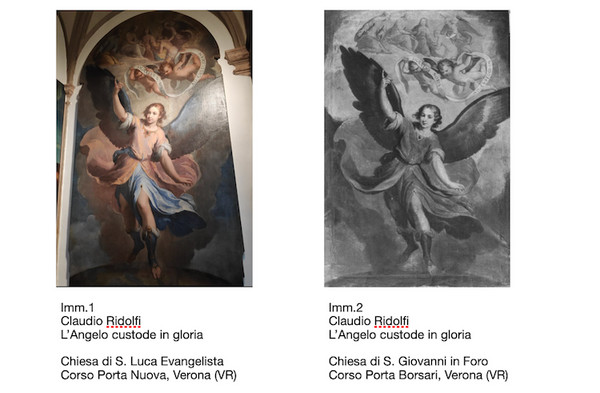 Der Schutzengel, Claudio Ridolfi (Verona, um 1570 - 1644) Kreis/Werkstatt
