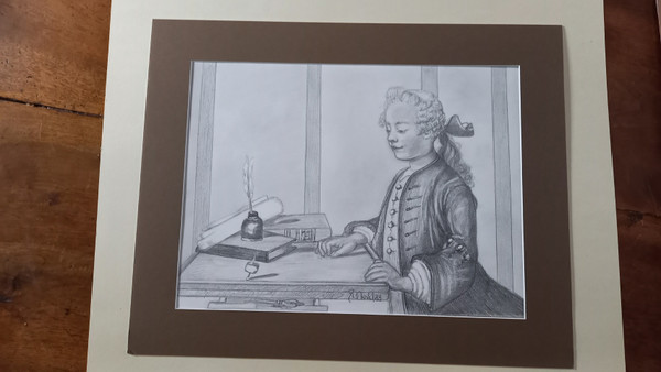 Drawing after The Child with the Toton