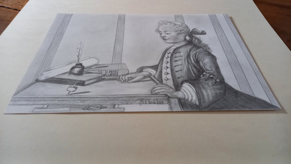 Drawing after The Child with the Toton