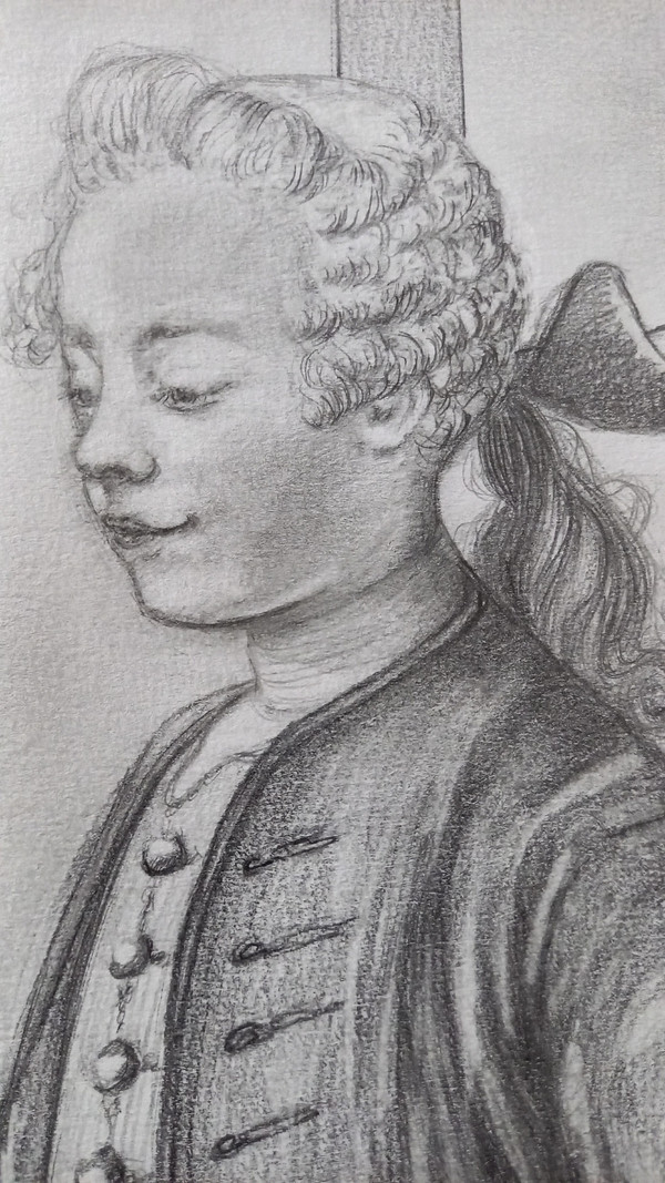 Drawing after The Child with the Toton
