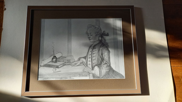 Drawing after The Child with the Toton