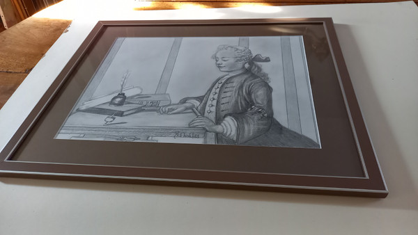 Drawing after The Child with the Toton