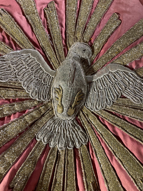 Embroidered Procession Canopy Sky, Late 19th Century