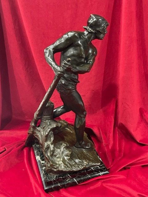 Imposing Bronze sculpture signed by Georges COLIN 1876 - 1917
