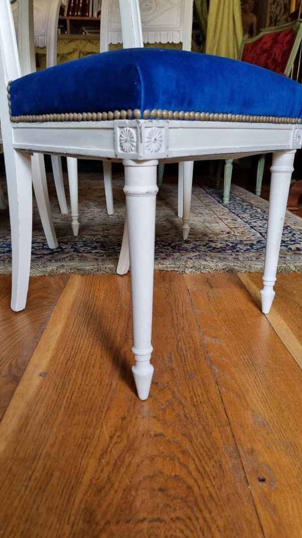 4 Chaises Directoire Attribuées à Henri Jacob
