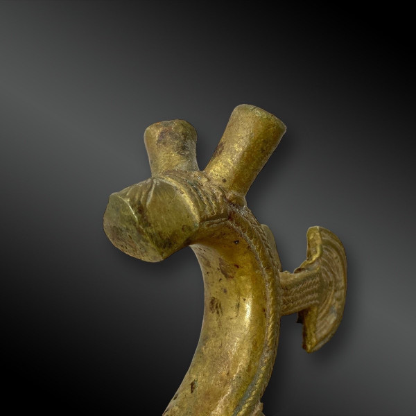 Bracciale in cera persa - Cultura Burkina, Africa - XX secolo