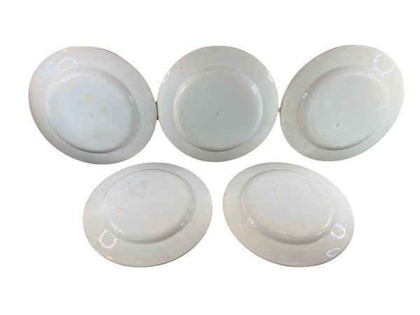 Plates militaria collection Creil Montereau national guard hussar Napoleon