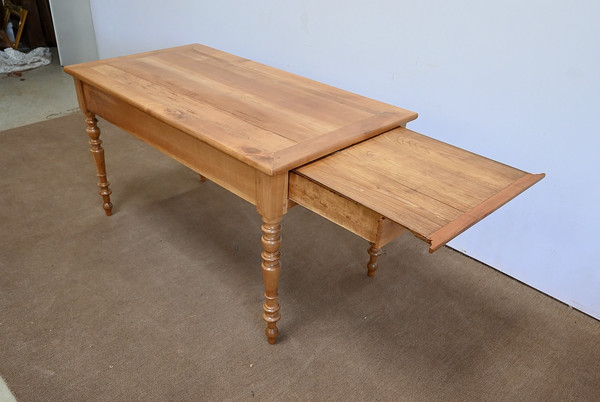 Rectangular table in Blond Cherry, Louis-Philippe style – 2nd part 19th century