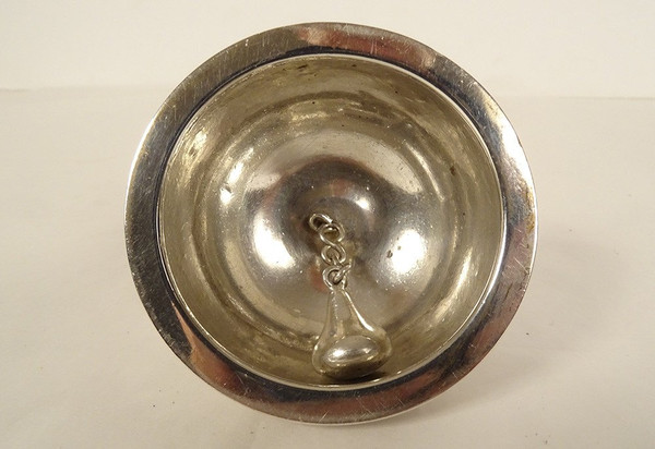 Cloche Clochette de Table Argent Autriche-Hongrie Klinkosch 152,86gr XIXème