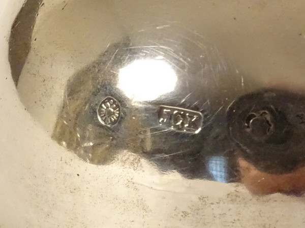 Cloche Clochette de Table Argent Autriche-Hongrie Klinkosch 152,86gr XIXème