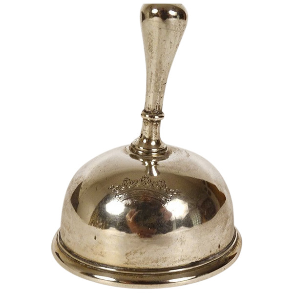 Cloche Clochette de Table Argent Autriche-Hongrie Klinkosch 152,86gr XIXème