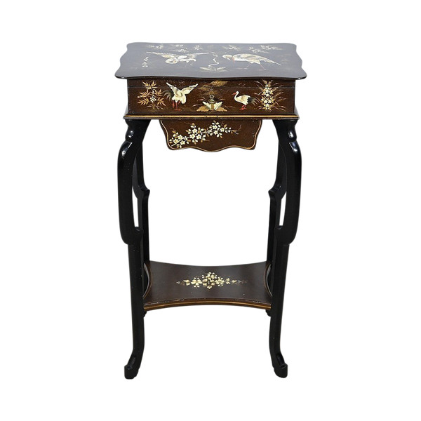 Petite Table à décor Asiatique – Fin XIXe