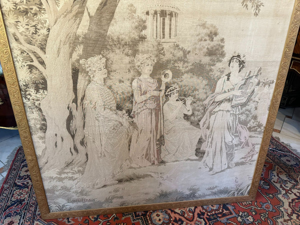 19th century TAPESTRY by LIONEL PERAUX