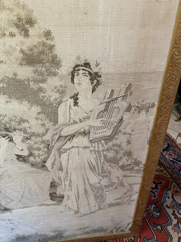 19th century TAPESTRY by LIONEL PERAUX