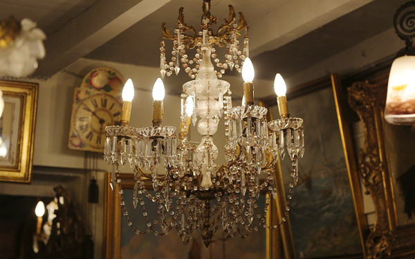 Crystal Chandelier 1900s