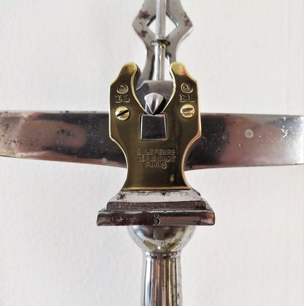 Old Justice Scales In Steel And Brass 19th