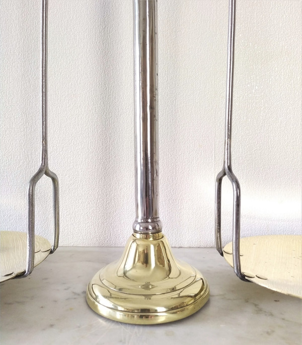Old Justice Scales In Steel And Brass 19th