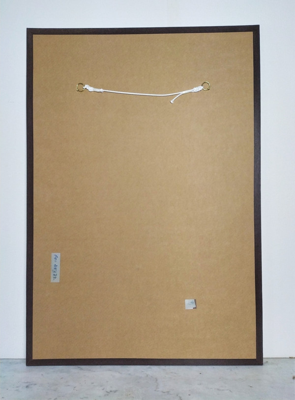 Progetto tessile acquerello per kimono giapponesi