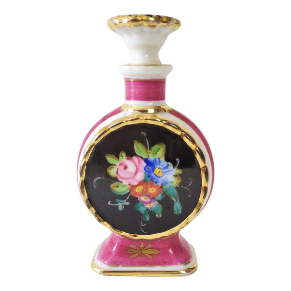 Flacon à Parfum En Porcelaine Peinte Par Jacob Petit