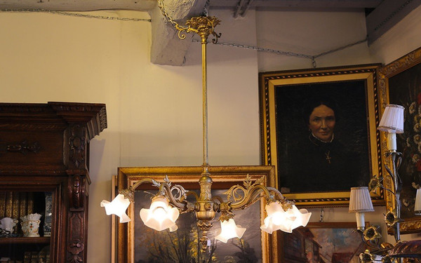 Bronze Chandelier 1900's