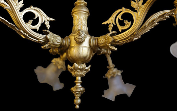 Bronze Chandelier 1900's