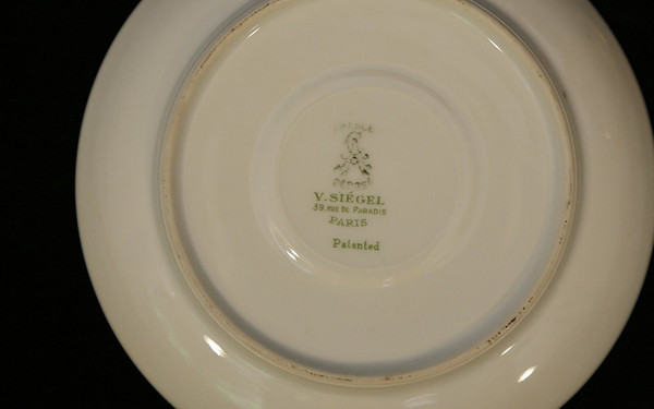 Cups and saucers, Coffee and tea sets, V. Siégel, Paris