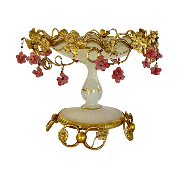 Large Napoleon III Opaline Cup