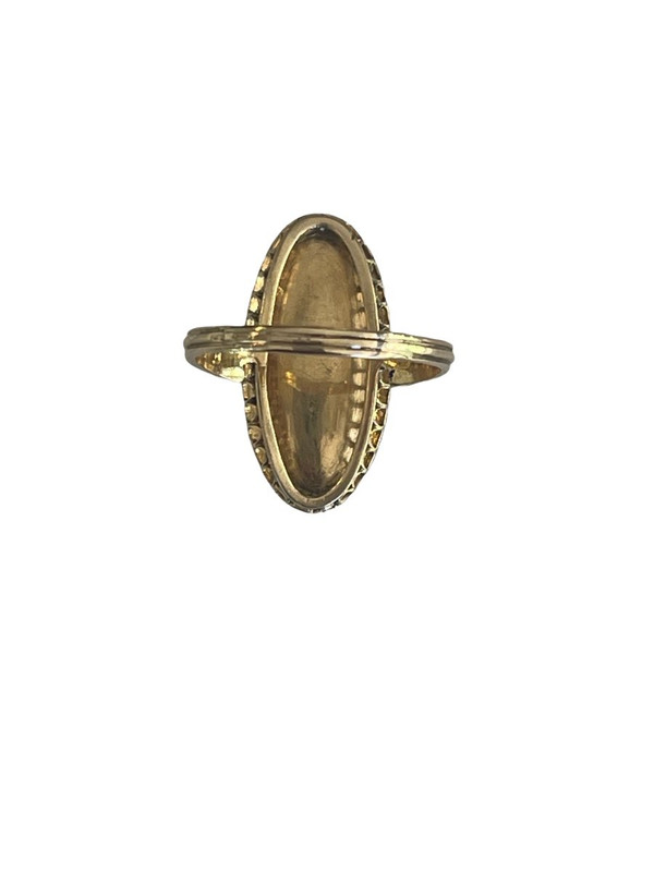 Bague En Or d'époque Romantique
