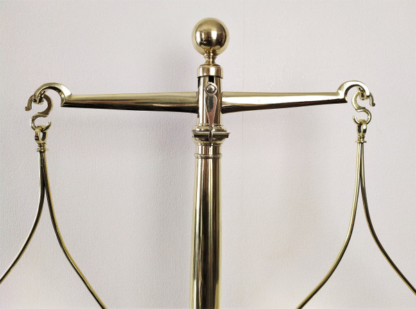 Balance En Laiton Et Bronze XIXème